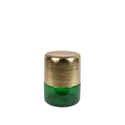 Dutchbone Bijzettafel Cave Groen - KwaliteitWonen.nl