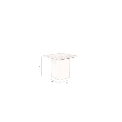 Dutchbone Bijzettafel Clayton - KwaliteitWonen.nl
