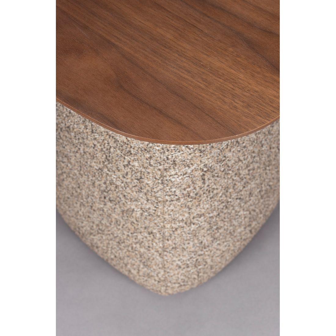 Dutchbone Bijzettafel Shelly Beige - KwaliteitWonen.nl