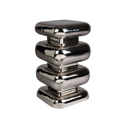 Dutchbone Bijzettafel Stubby Chrome - KwaliteitWonen.nl
