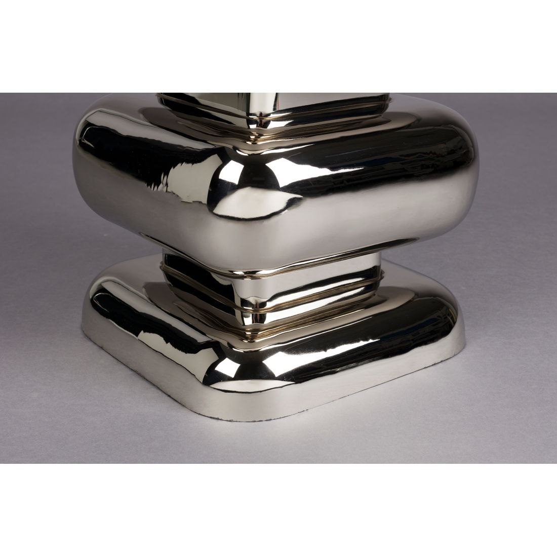 Dutchbone Bijzettafel Stubby Chrome - KwaliteitWonen.nl