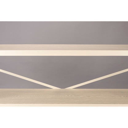 Dutchbone Boekenkast Shelf Iron Beige Laag - KwaliteitWonen.nl