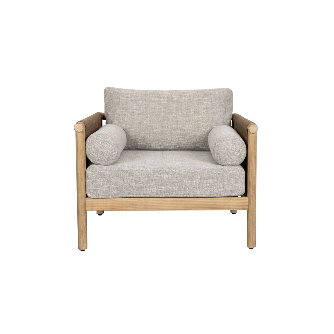 Dutchbone Buitenset Loungeset Oasis (Set van 2x Tuinstoel) Accaciahout-Kwaliteitwonen.nl