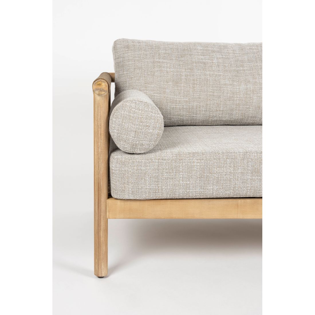 Dutchbone Buitenset Loungeset Oasis (Set van 2x Tuinstoel) Accaciahout-Kwaliteitwonen.nl