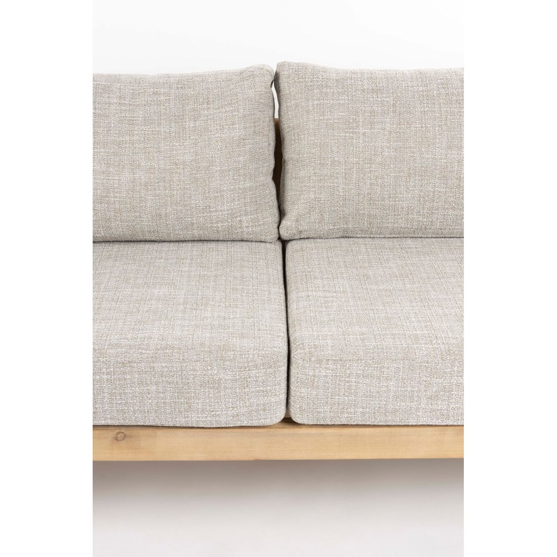 Dutchbone Buitenset Loungeset Oasis (Tuinbank + Tuintafel + 2x Tuinstoel) Accaciahout - KwaliteitWonen.nl