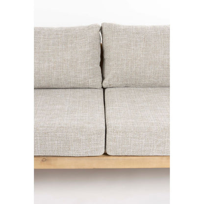 Dutchbone Buitenset Loungeset Oasis (Tuinbank + Tuintafel + 2x Tuinstoel) Accaciahout - KwaliteitWonen.nl