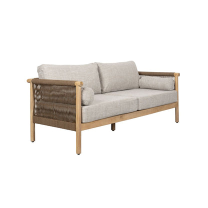 Dutchbone Buitenset Loungeset Oasis (Tuinbank + Tuintafel + 2x Tuinstoel) Accaciahout - KwaliteitWonen.nl