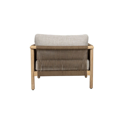 Dutchbone Buitenset Loungeset Oasis (Tuinbank + Tuintafel + 2x Tuinstoel) Accaciahout - KwaliteitWonen.nl