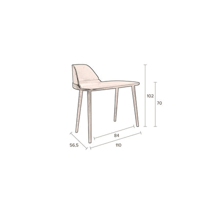 Dutchbone Bureautafel Finn - KwaliteitWonen.nl