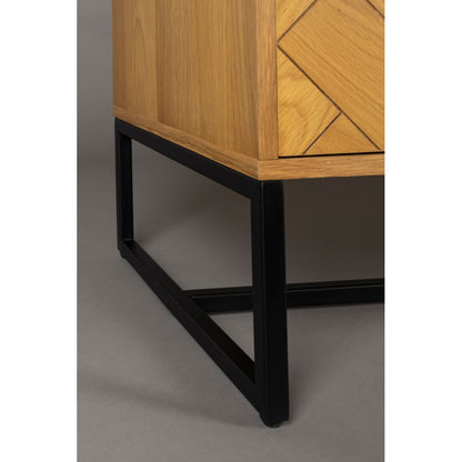 Dutchbone Dressoir Class Laag Eiken - KwaliteitWonen.nl