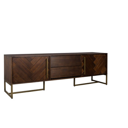 Dutchbone Dressoir Class Laag Walnoot - KwaliteitWonen.nl