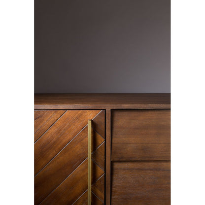 Dutchbone Dressoir Class Laag Walnoot - KwaliteitWonen.nl