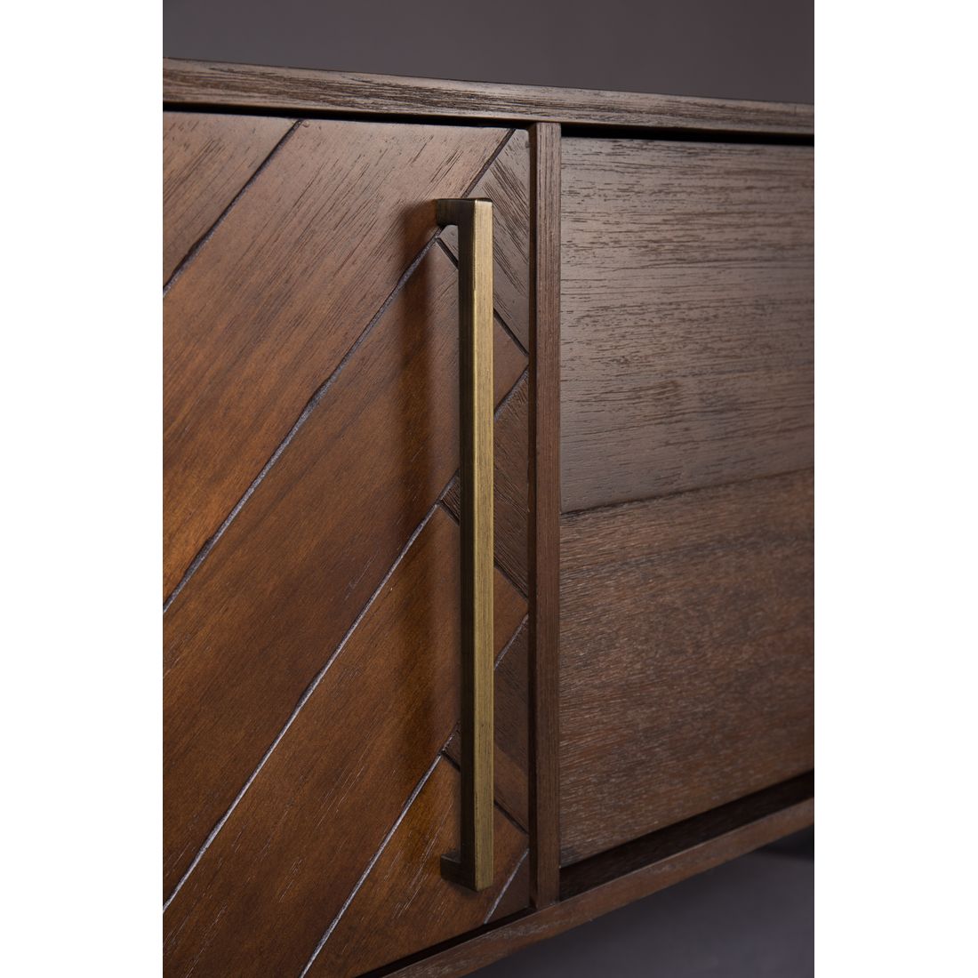 Dutchbone Dressoir Class Laag Walnoot - KwaliteitWonen.nl
