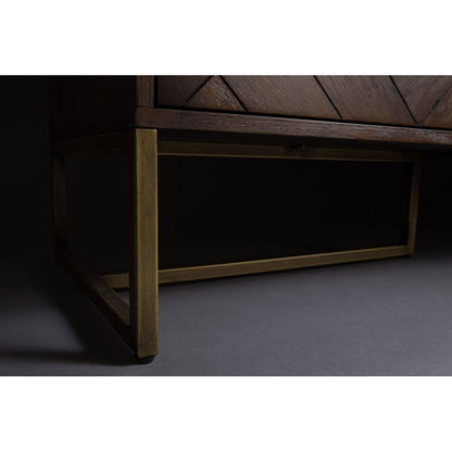 Dutchbone Dressoir Class Laag Walnoot - KwaliteitWonen.nl