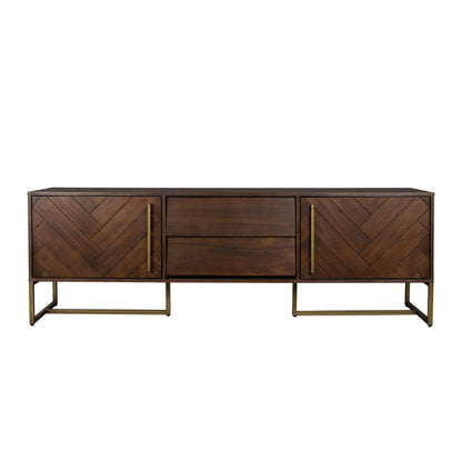 Dutchbone Dressoir Class Laag Walnoot - KwaliteitWonen.nl