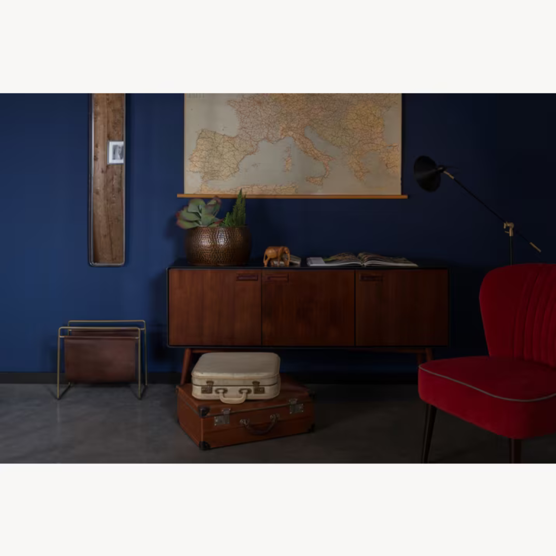 Dutchbone Dressoir Juju Laag Walnoothout - KwaliteitWonen.nl