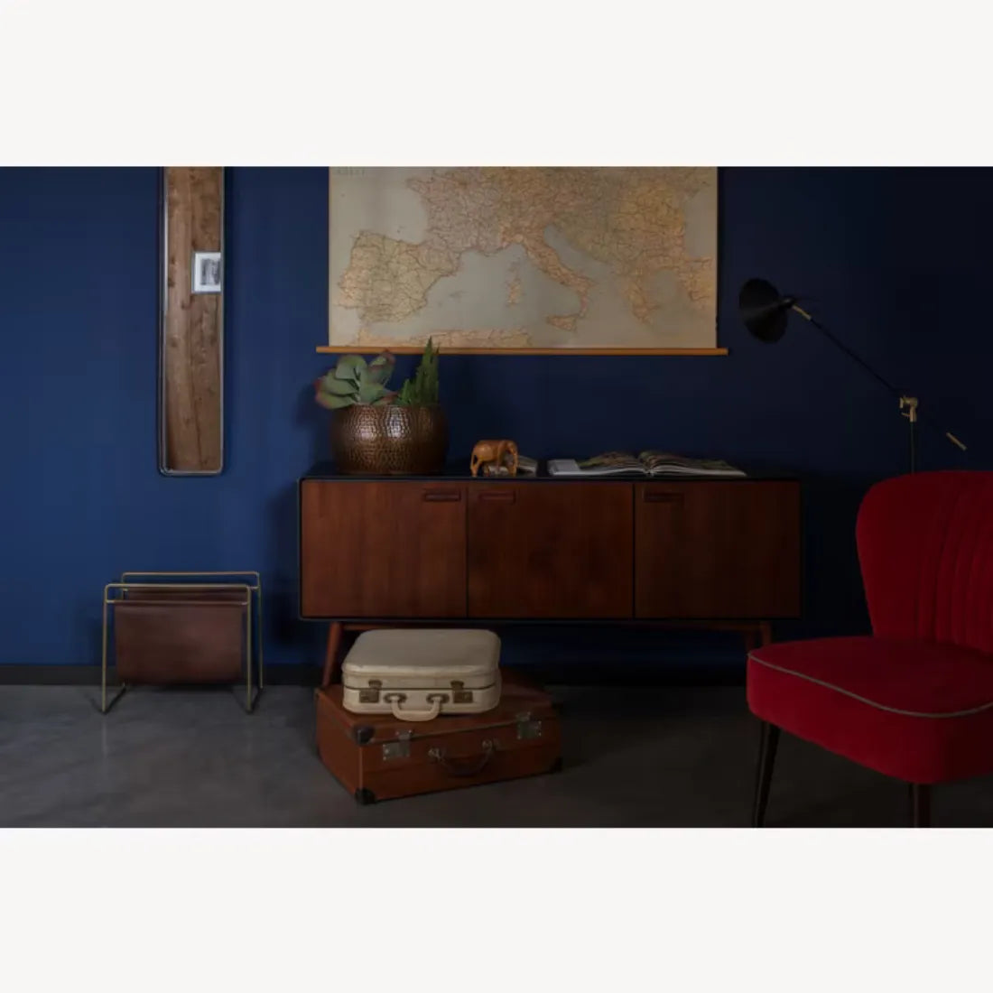 Dutchbone Dressoir Juju Laag Walnoothout - KwaliteitWonen.nl