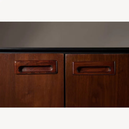 Dutchbone Dressoir Juju Laag Walnoothout - KwaliteitWonen.nl