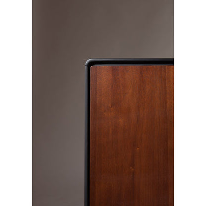 Dutchbone Dressoir Juju Laag Walnoothout - KwaliteitWonen.nl