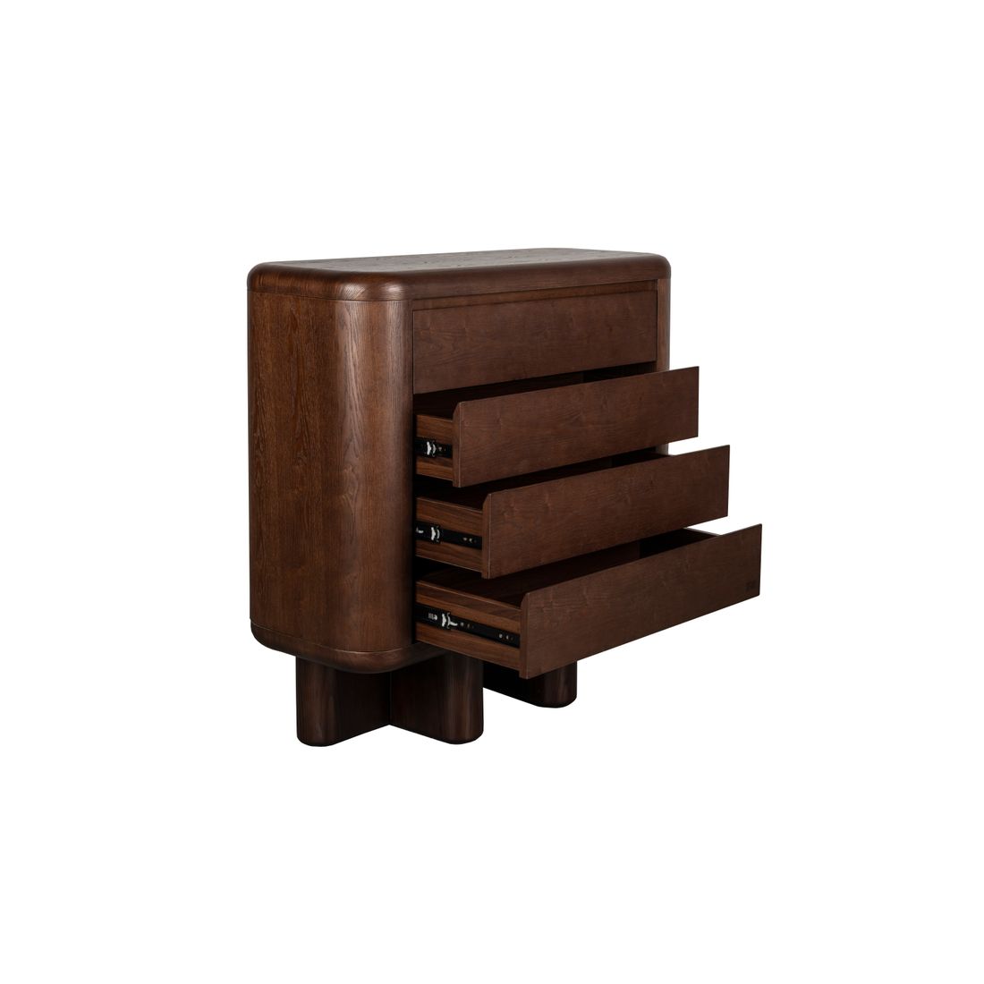 Dutchbone Dressoir Lades Herman Walnoot - KwaliteitWonen.nl