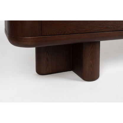 Dutchbone Dressoir Lades Herman Walnoot - KwaliteitWonen.nl