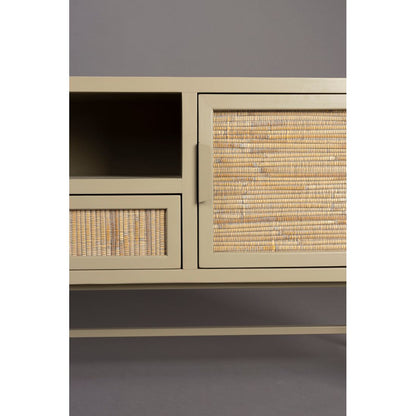 Dutchbone Dressoir Yasu Beige - KwaliteitWonen.nl