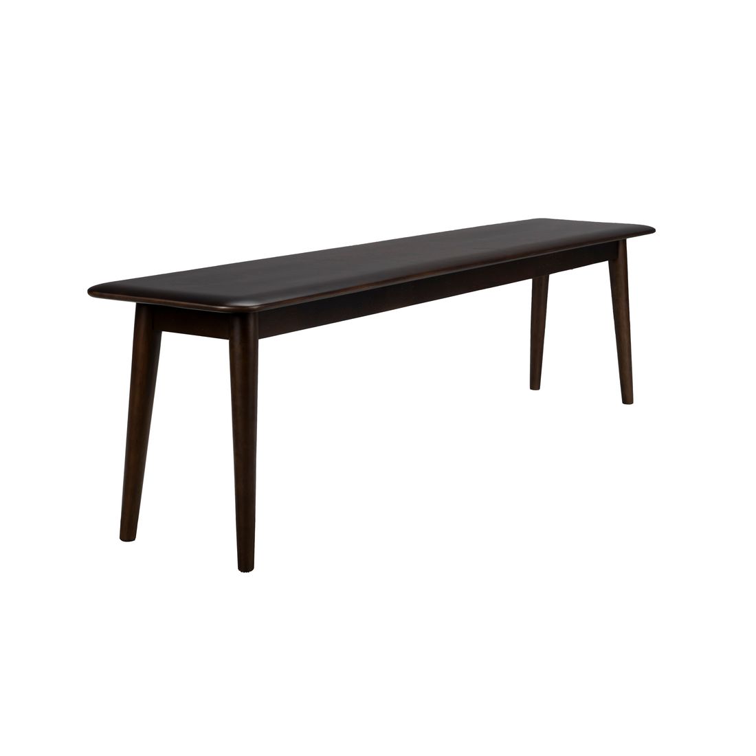 Dutchbone Eetkamerbank Elroy Walnoot 160cm - KwaliteitWonen.nl