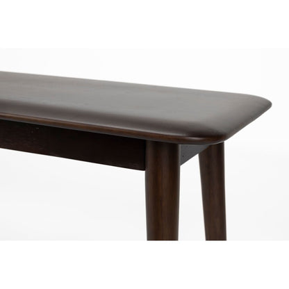 Dutchbone Eetkamerbank Elroy Walnoot 160cm - KwaliteitWonen.nl