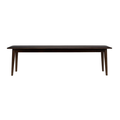 Dutchbone Eetkamerbank Elroy Walnoot 160cm - KwaliteitWonen.nl