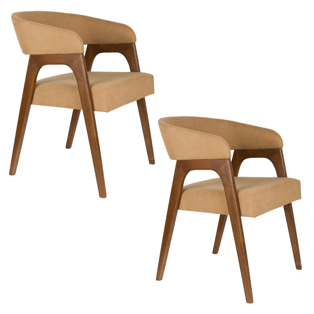 Dutchbone Eetkamerstoel Adamello Beige - KwaliteitWonen.nl