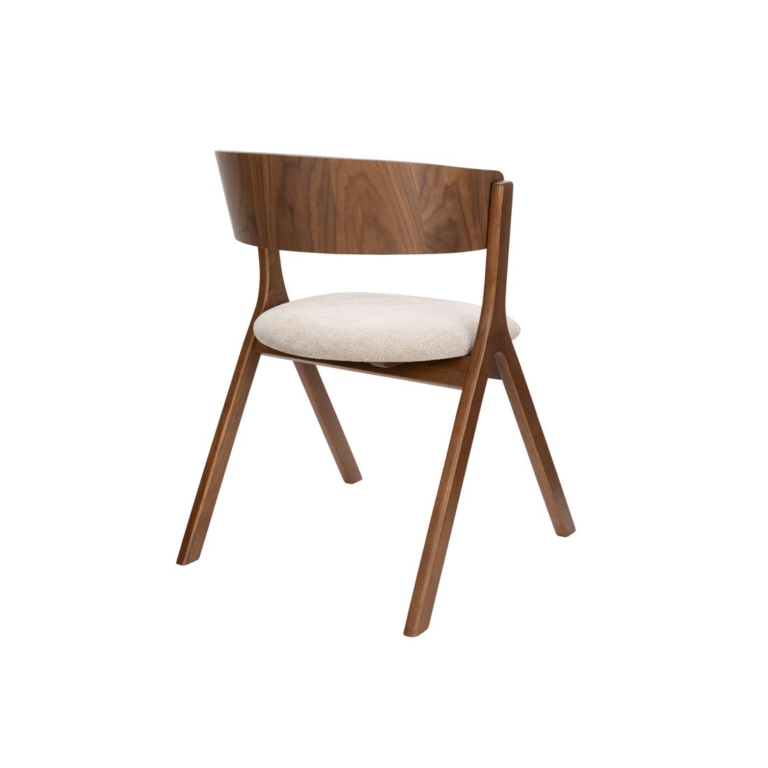 Dutchbone Eetkamerstoel Bresso Beige - KwaliteitWonen.nl