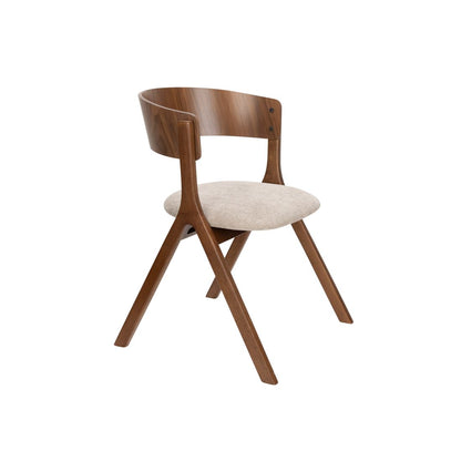 Dutchbone Eetkamerstoel Bresso Beige - KwaliteitWonen.nl