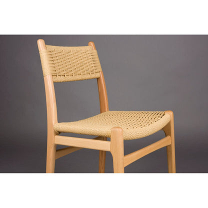 Dutchbone Eetkamerstoel Cecile Natural - KwaliteitWonen.nl
