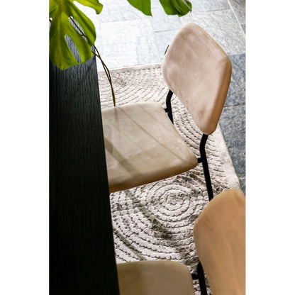 Dutchbone Eetkamerstoel Darby Beige - KwaliteitWonen.nl