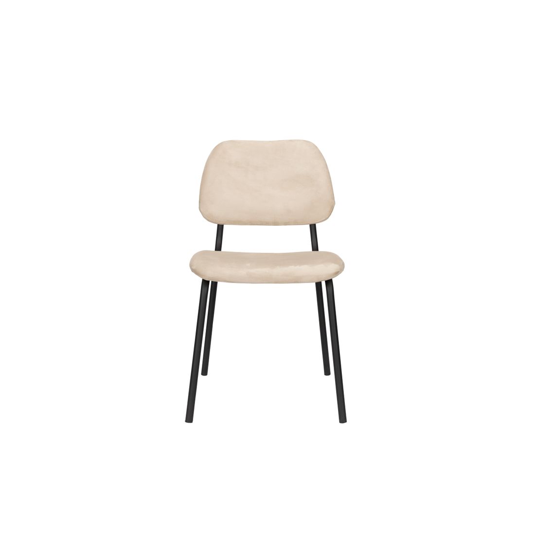 Dutchbone Eetkamerstoel Darby Beige - KwaliteitWonen.nl