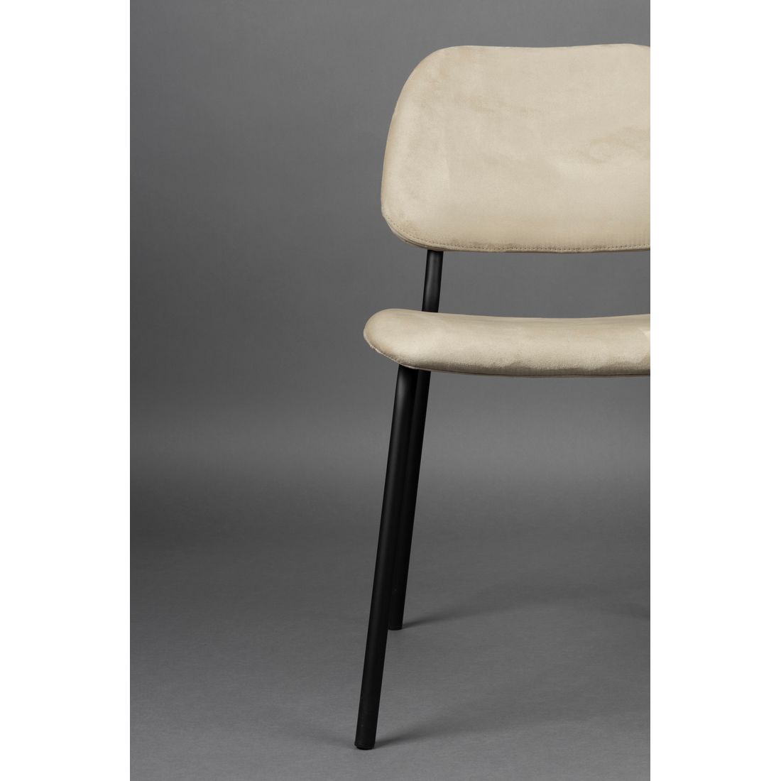 Dutchbone Eetkamerstoel Darby Beige - KwaliteitWonen.nl