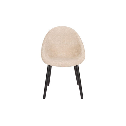 Dutchbone Eetkamerstoel Fenna Beige - KwaliteitWonen.nl