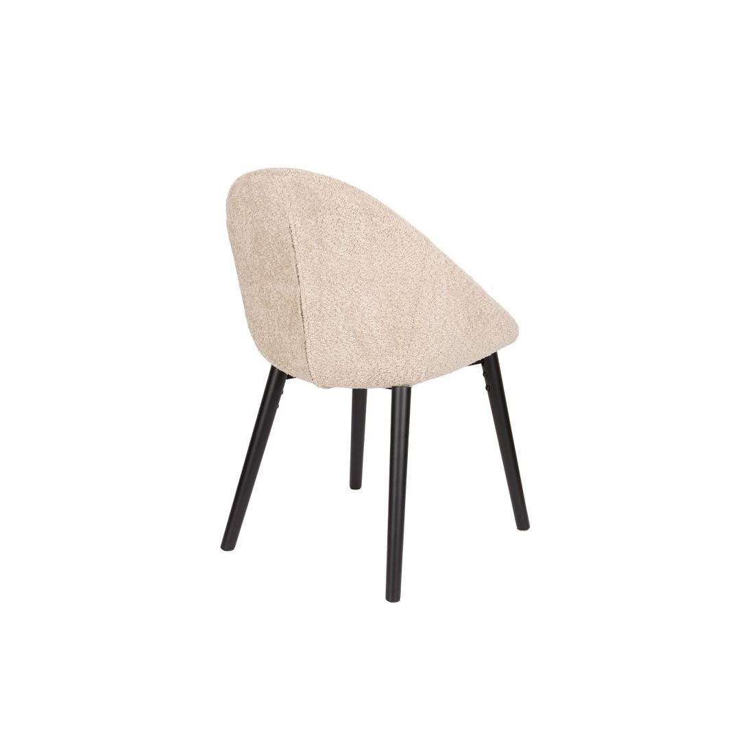 Dutchbone Eetkamerstoel Fenna Beige - KwaliteitWonen.nl