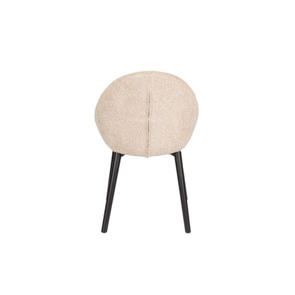Dutchbone Eetkamerstoel Fenna Beige - KwaliteitWonen.nl
