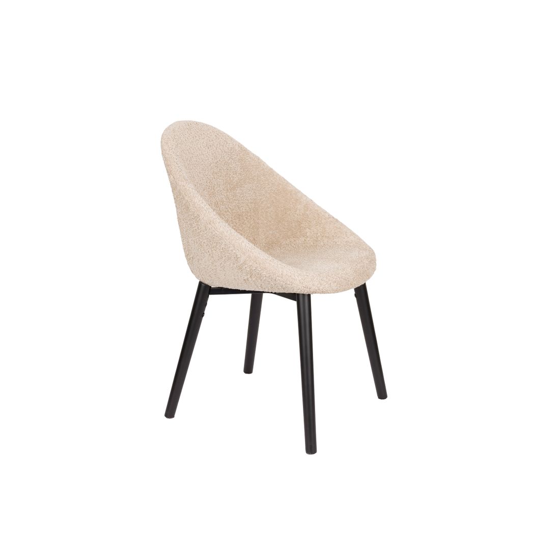 Dutchbone Eetkamerstoel Fenna Beige - KwaliteitWonen.nl