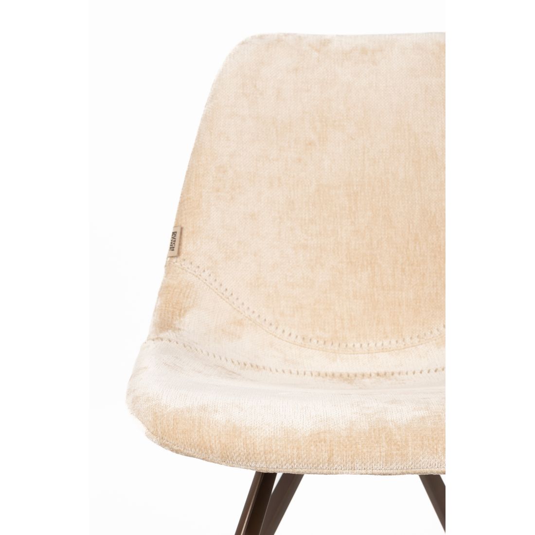 Dutchbone Eetkamerstoel Franky Beige - KwaliteitWonen.nl
