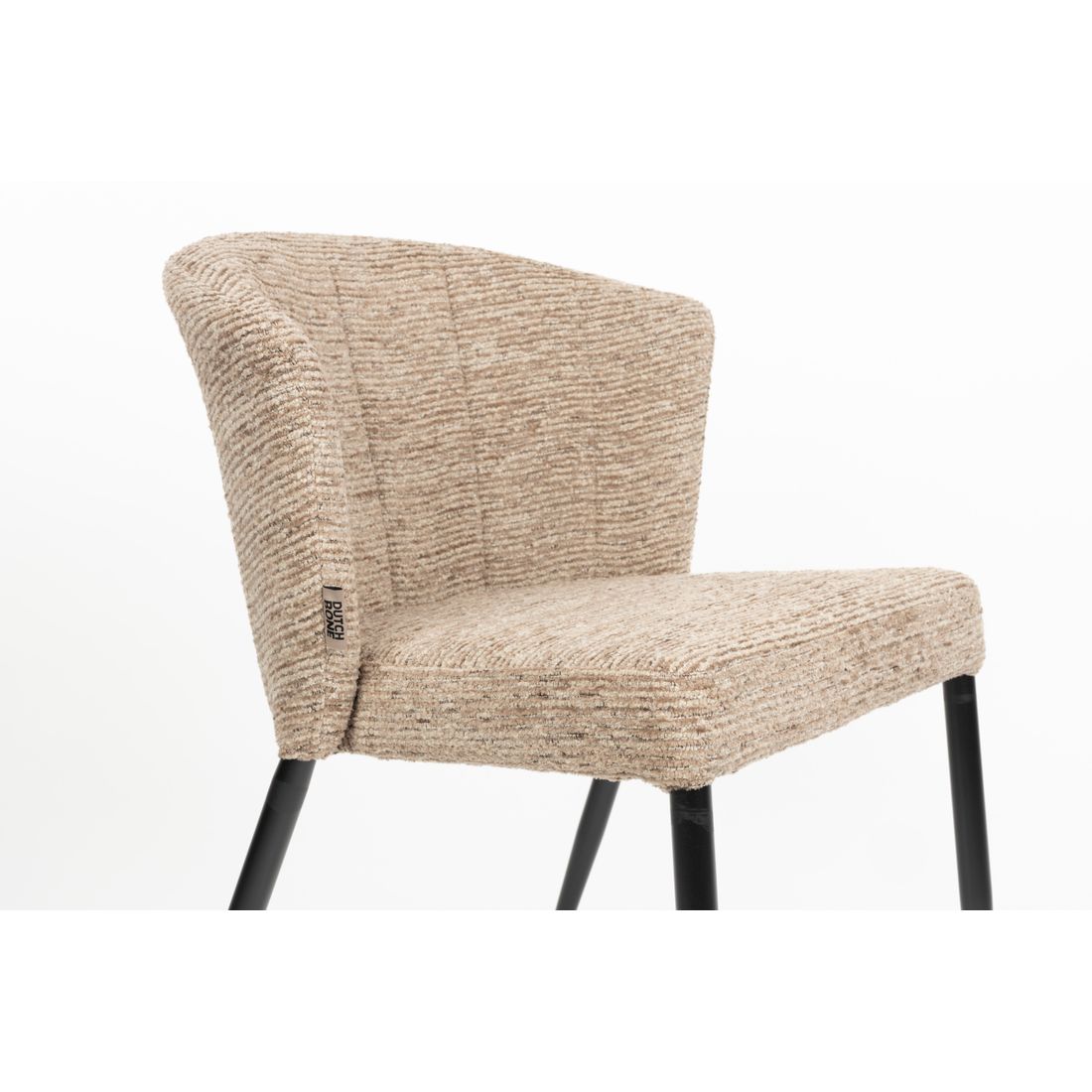 Dutchbone Eetkamerstoel Georgia Beige - KwaliteitWonen.nl