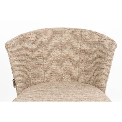 Dutchbone Eetkamerstoel Georgia Beige - KwaliteitWonen.nl