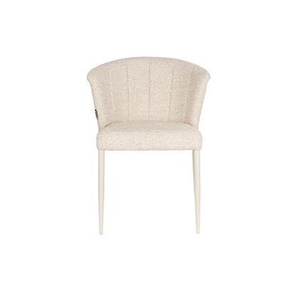 Dutchbone Eetkamerstoel Georgia Soft Beige - KwaliteitWonen.nl
