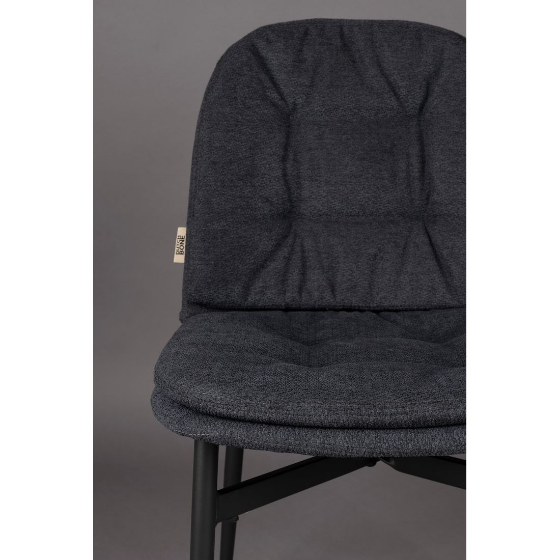 Dutchbone Eetkamerstoel Jade Blauw - KwaliteitWonen.nl