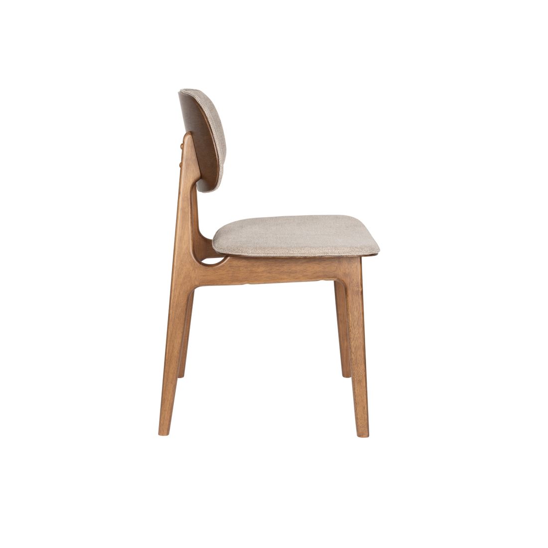 Dutchbone Eetkamerstoel Marais Beige - KwaliteitWonen.nl