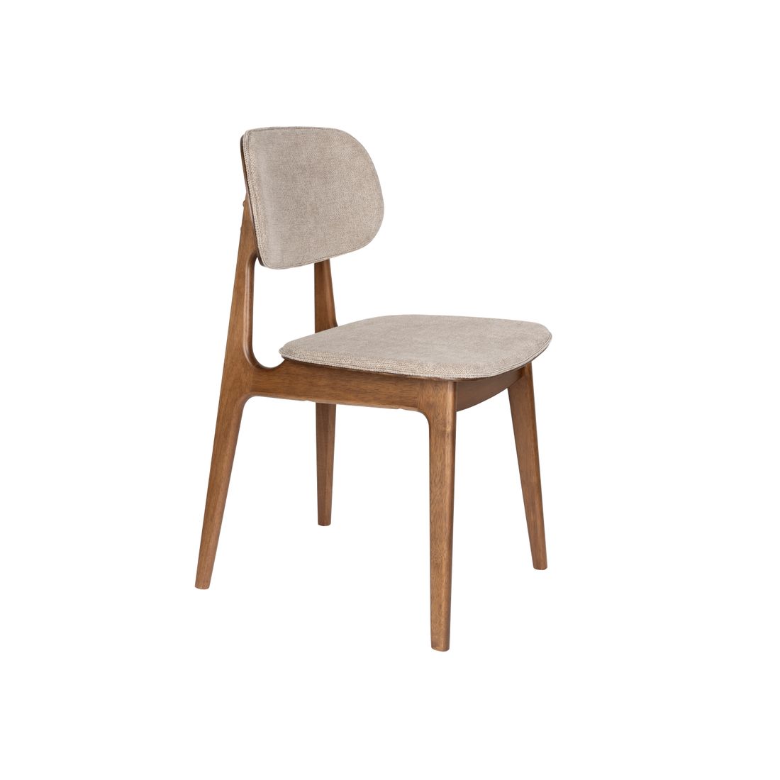 Dutchbone Eetkamerstoel Marais Beige - KwaliteitWonen.nl