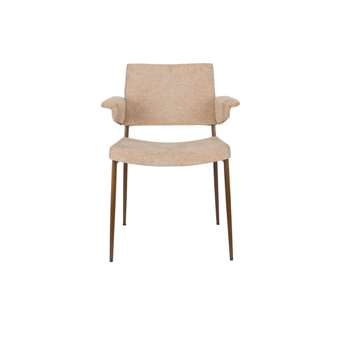 Dutchbone Eetkamerstoel Portland Beige - KwaliteitWonen.nl