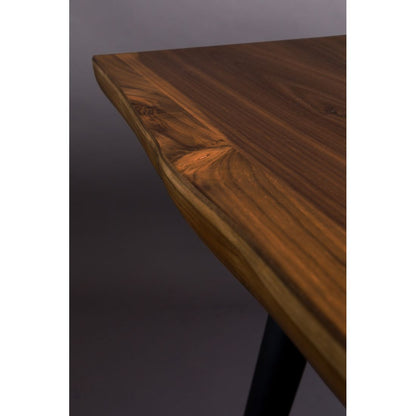 Dutchbone Eettafel Alagon 160x90cm Walnoot - KwaliteitWonen.nl
