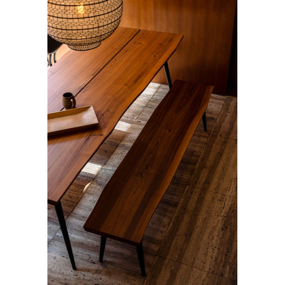 Dutchbone Eettafel Alagon 160x90cm Walnoot - KwaliteitWonen.nl